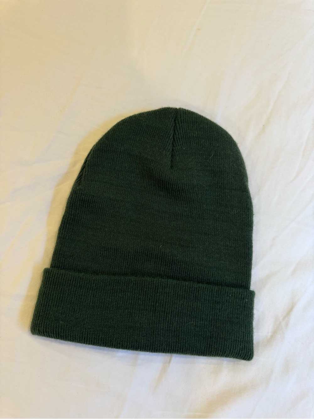 Beanie Hat in Dark Green